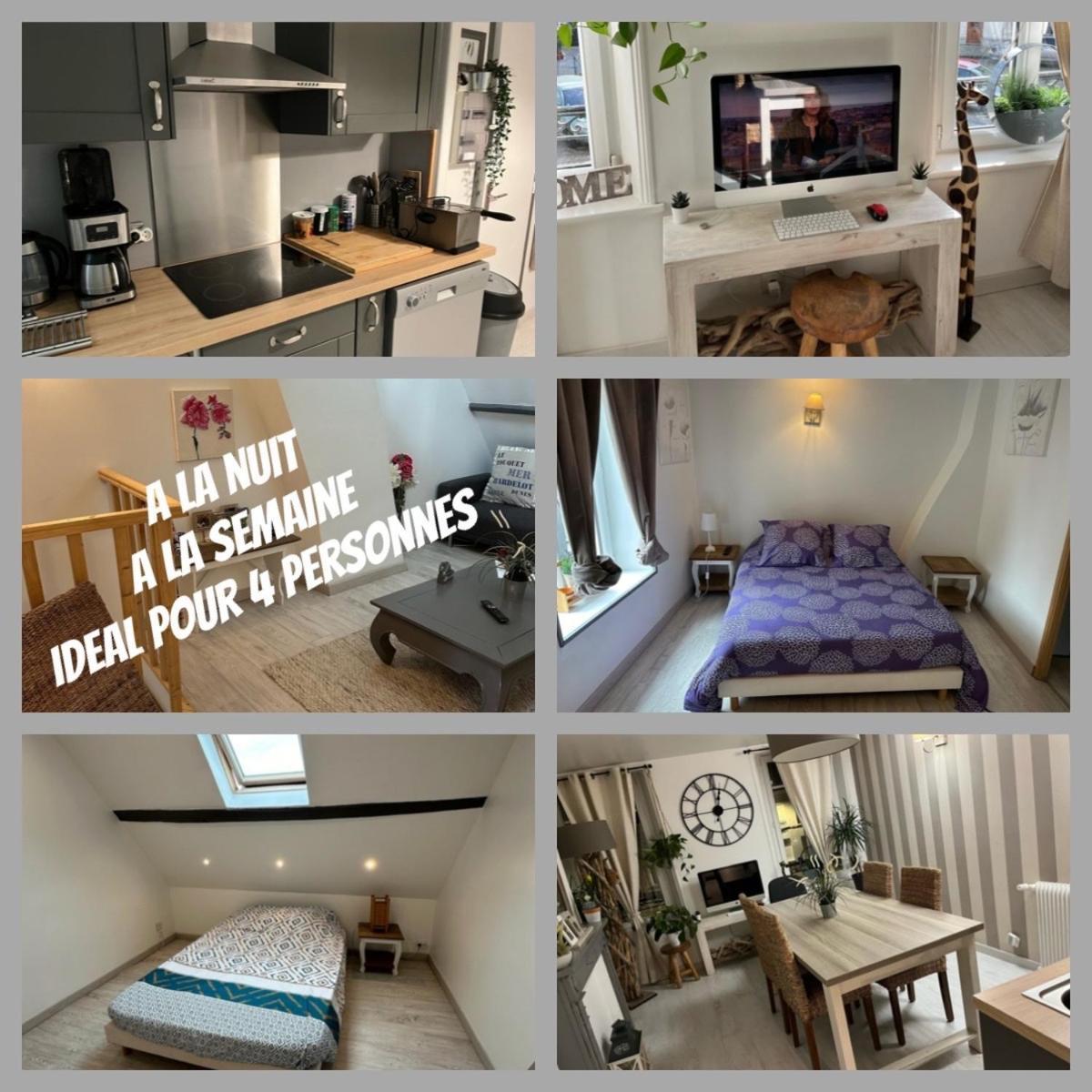 Maison 4 Personnes Tout Confort Alentours Boulogne Sur Mer Samer Exterior foto
